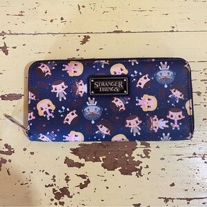 Loungefly Stranger Things Eleven Chibi Zip Around Wallet